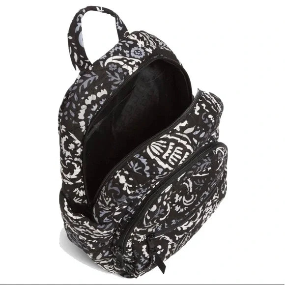 Vara Bradley Factory Style Essential Compact Backpack Paisley Noir Bla ...