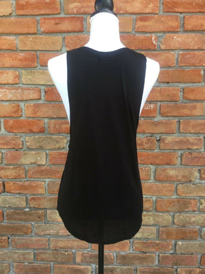 Proud Supporter Of Messy Hair And Sweatpants Boho Armhole Tank Top Black S/M/L