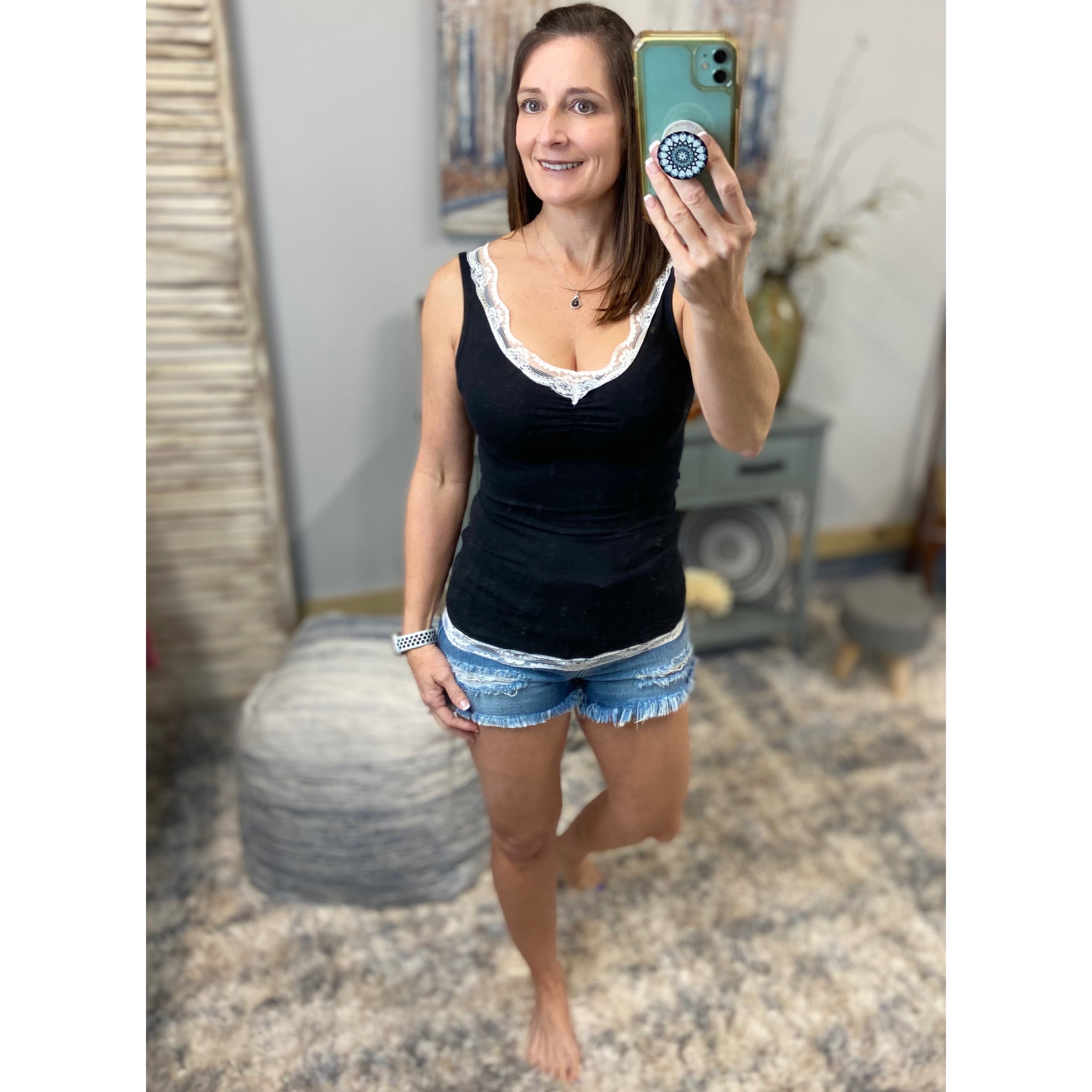 White dressy deals cami tops